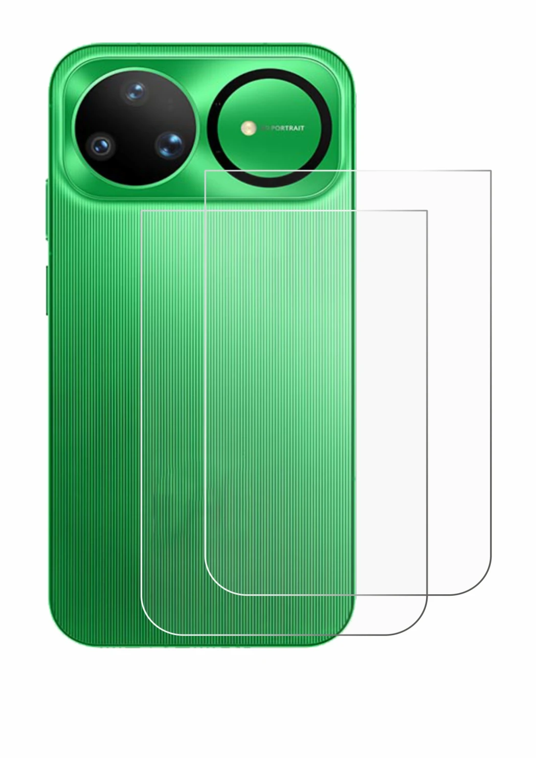 Imagen del dispositivo Huawei Nova 15 Ultra (Trasero) con una amplia variedad de protectores de pantalla.