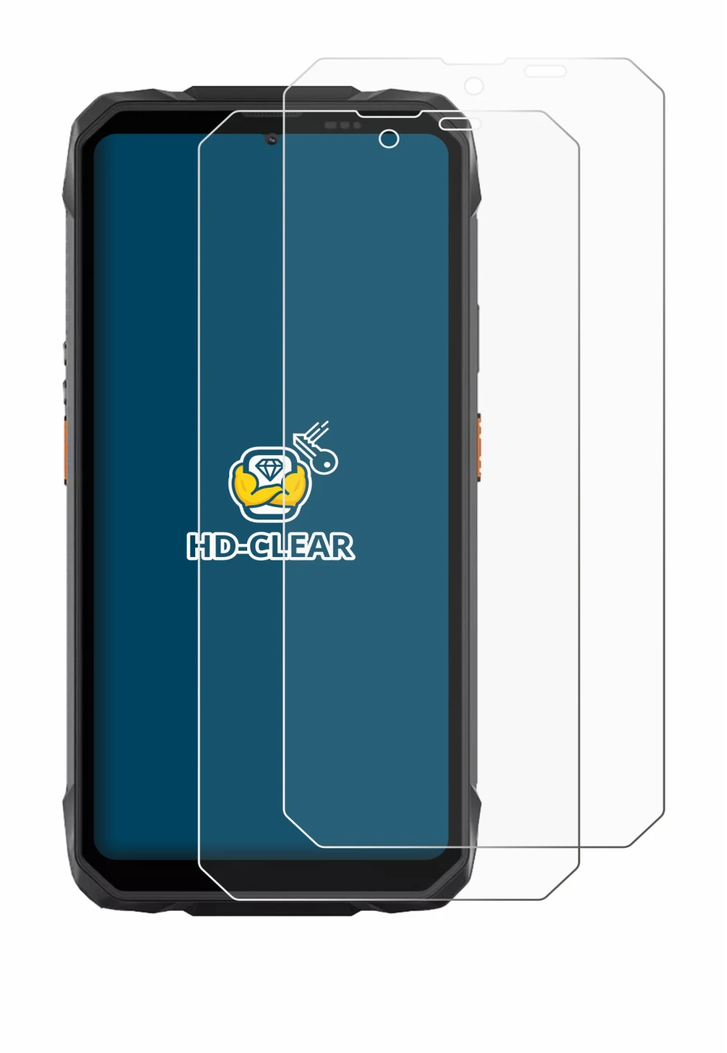 Imagen del dispositivo Blackview Rock 1 con una amplia variedad de protectores de pantalla.