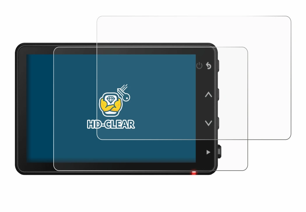 Imagen del dispositivo Garmin Catalyst 2 con una amplia variedad de protectores de pantalla.