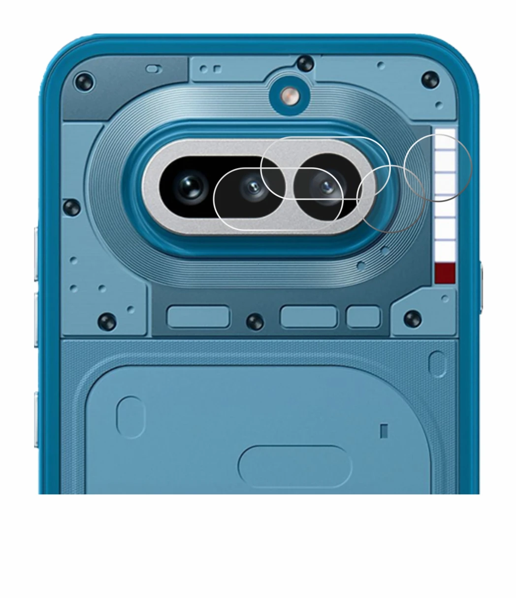 Imagen del dispositivo Nothing Phone (4a) (SÓLO Cámara) con una amplia variedad de protectores de pantalla.
