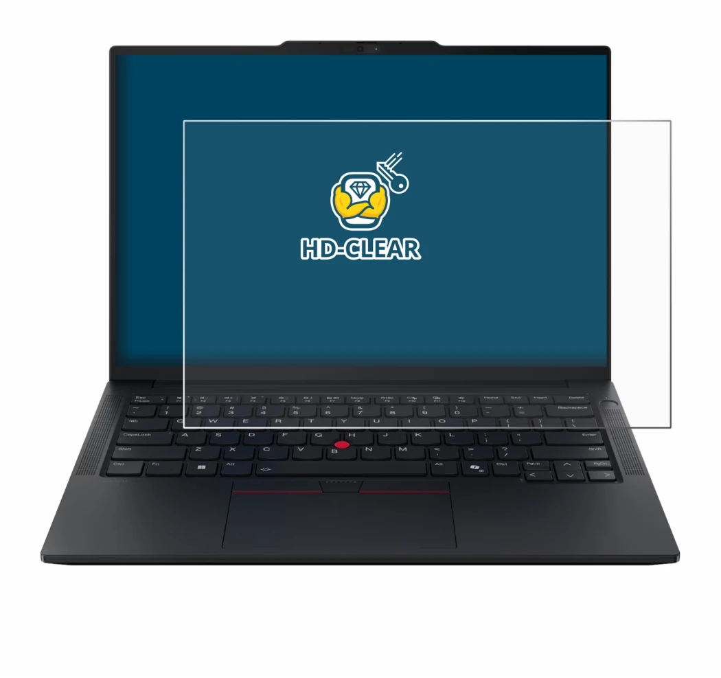 Imagen del dispositivo Lenovo ThinkPad E14 Gen 8 con una amplia variedad de protectores de pantalla.