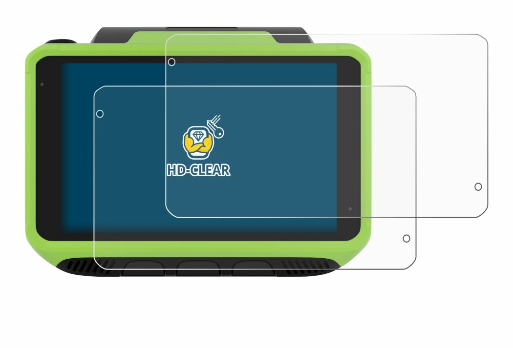 Imagen del dispositivo Zebra WT6400 con una amplia variedad de protectores de pantalla.