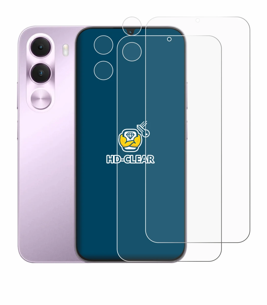 Imagen del dispositivo realme C100i (Frontal+Cámara) con una amplia variedad de protectores de pantalla.