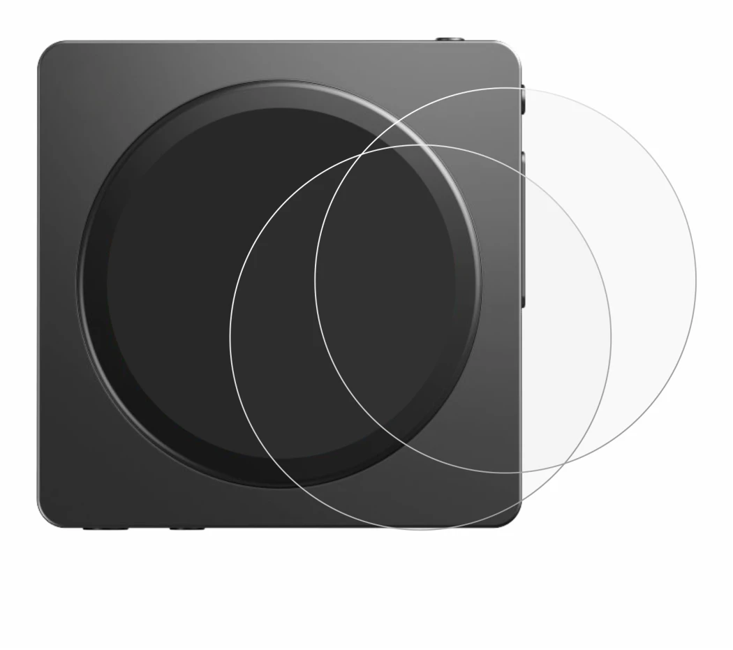 Imagen del dispositivo FiiO SnowSky Disc con una amplia variedad de protectores de pantalla.