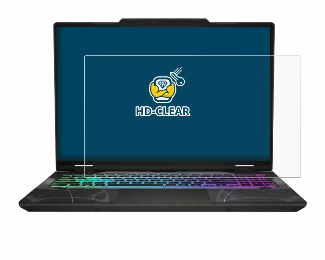 Imagen del dispositivo MSI Cyborg 15 B13W con una amplia variedad de protectores de pantalla.