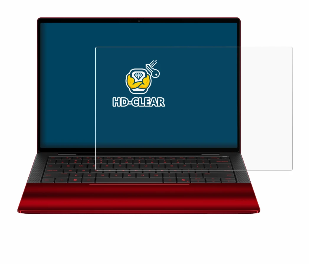 Imagen del dispositivo HP Scuderia Ferrari Notebook con una amplia variedad de protectores de pantalla.