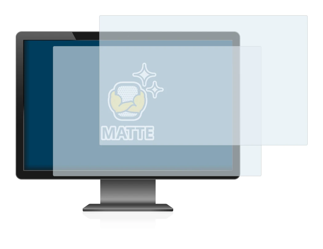 Imagen del dispositivo con una amplia variedad de protectores de pantalla.