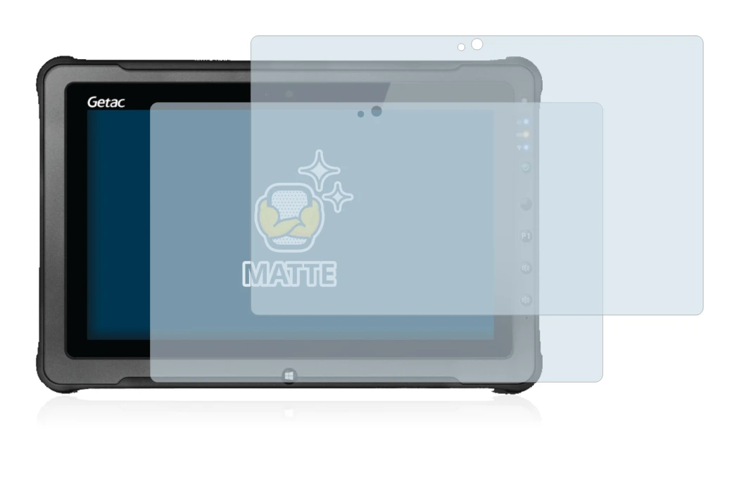 Imagen del dispositivo Getac F110 G5 con una amplia variedad de protectores de pantalla.