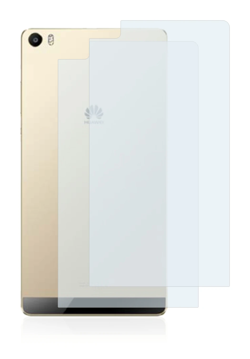 Imagen del dispositivo Huawei P8 Max (Trasero) con una amplia variedad de protectores de pantalla.