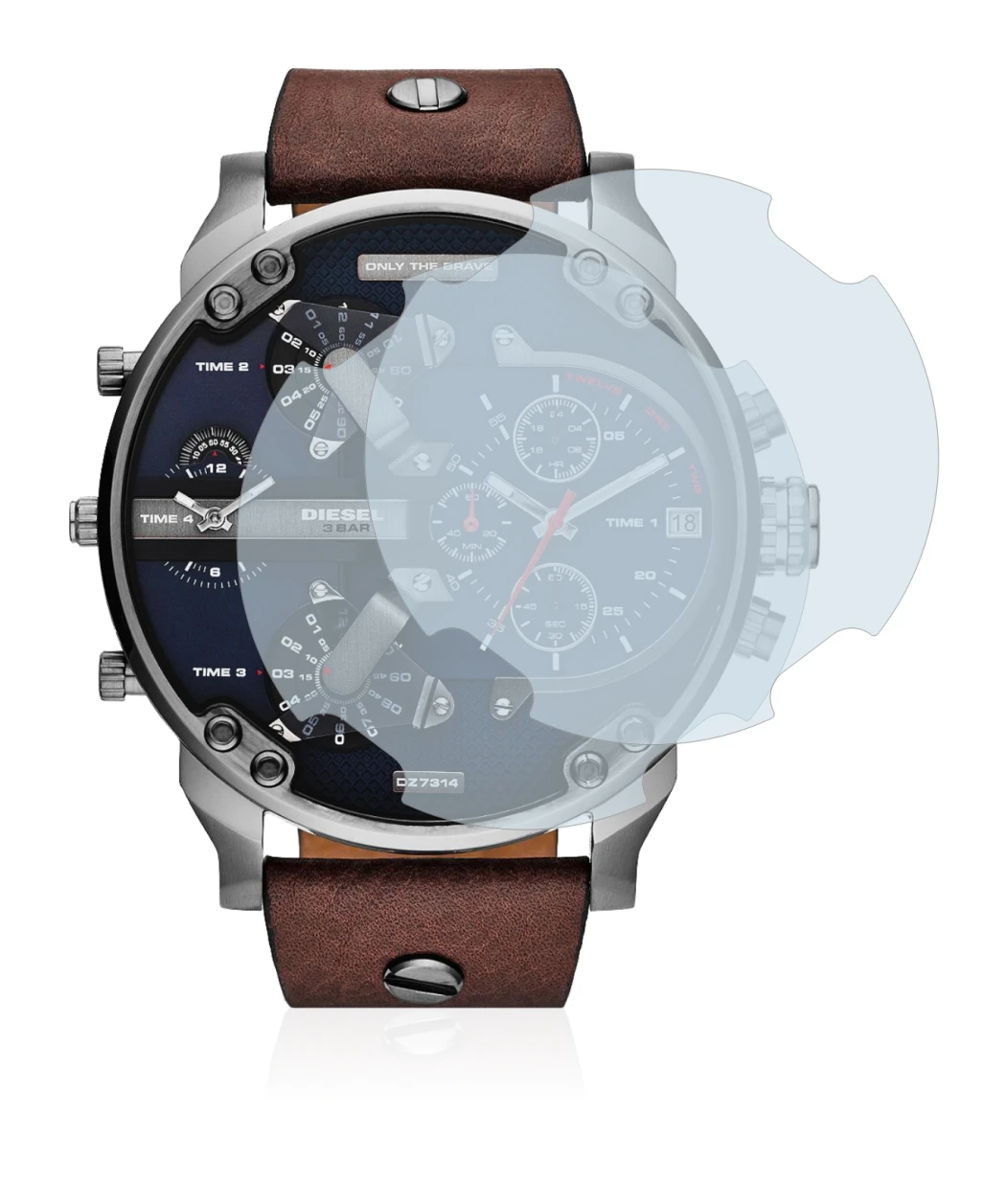 Imagen del dispositivo Diesel DZ7314 Mr. Daddy con una amplia variedad de protectores de pantalla.