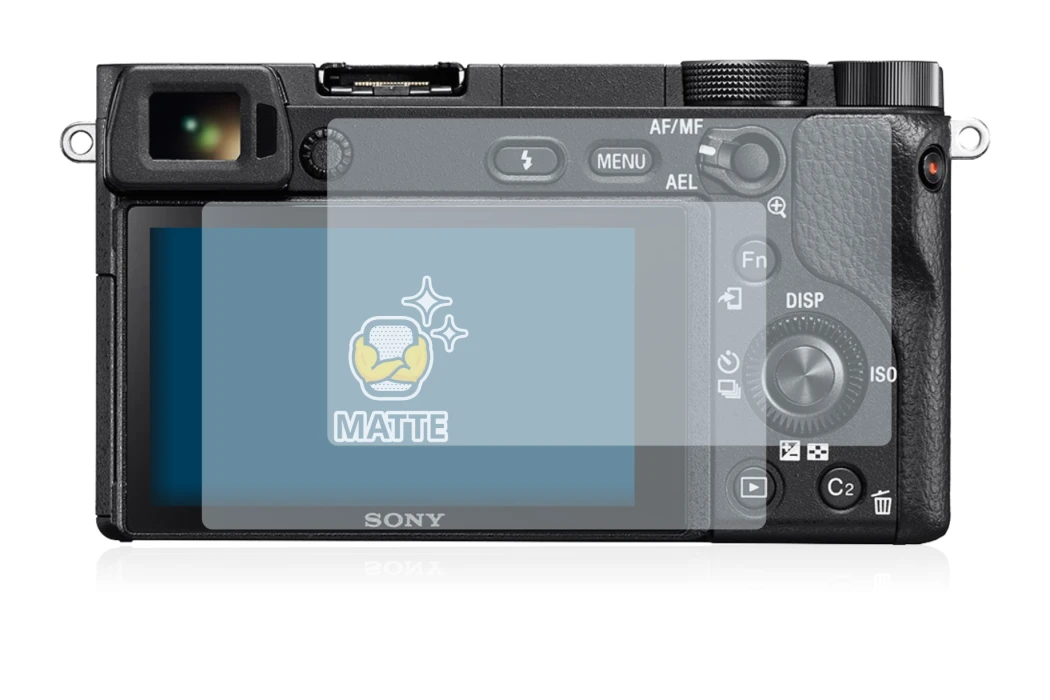 Imagen del dispositivo Sony Alpha 6300 con una amplia variedad de protectores de pantalla.