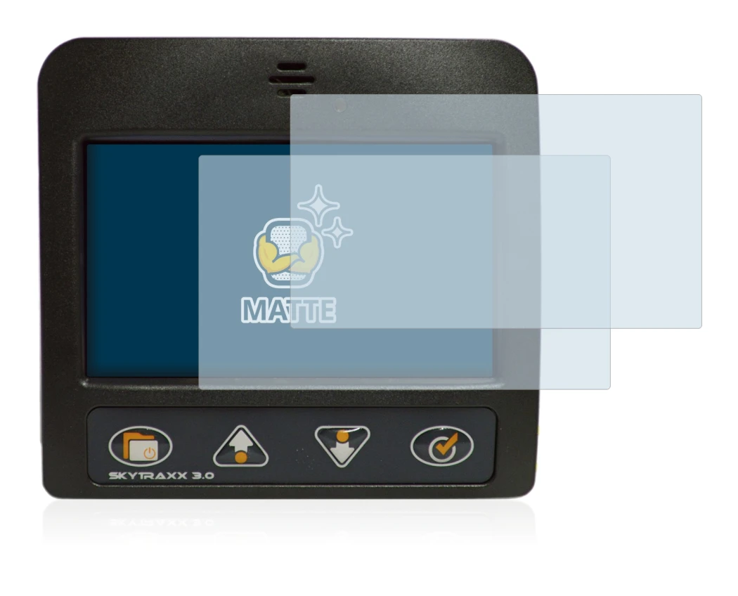 Imagen del dispositivo Skytraxx 3.0 Vario con una amplia variedad de protectores de pantalla.