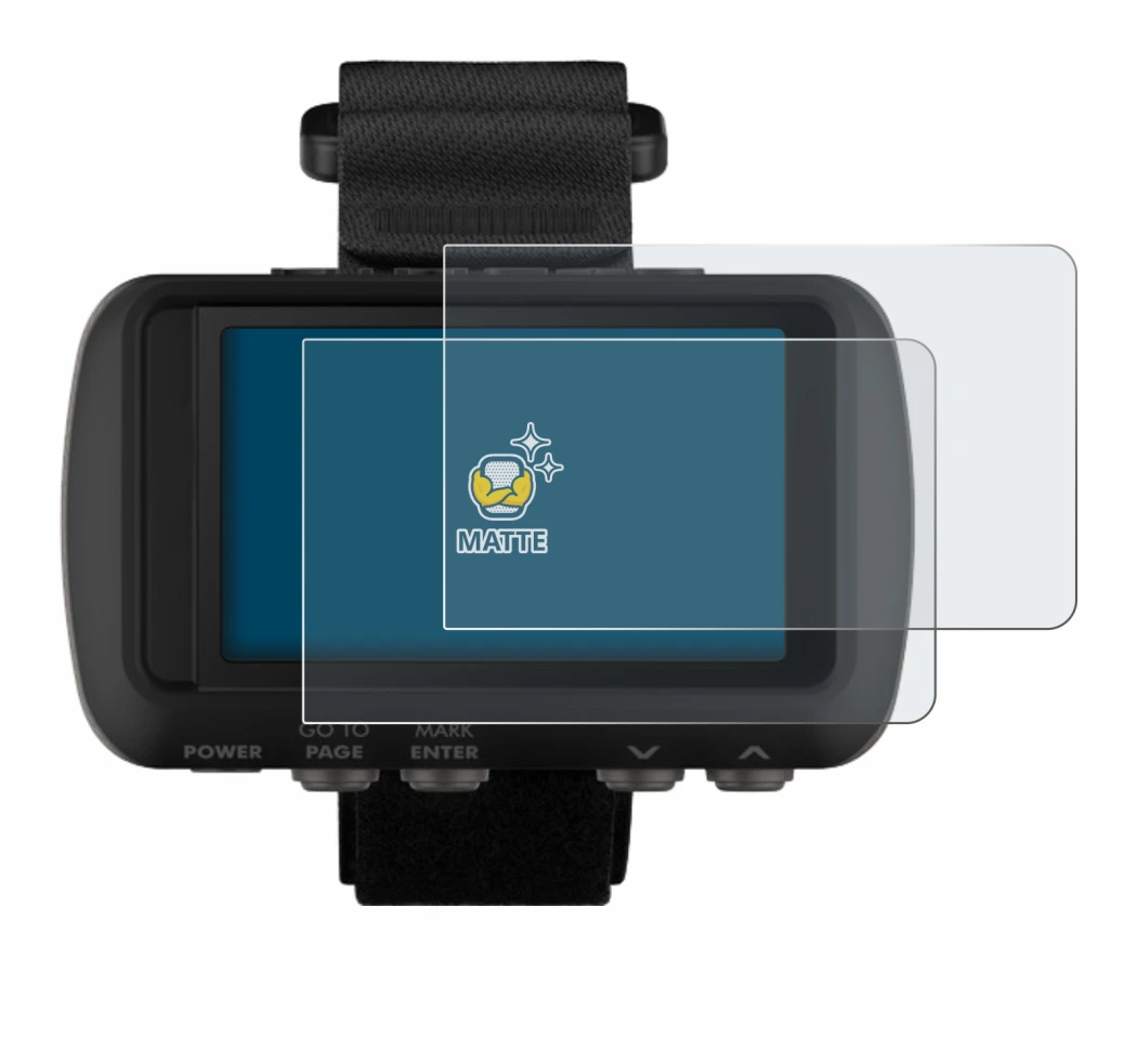 Imagen del dispositivo Garmin Foretrex 601 con una amplia variedad de protectores de pantalla.