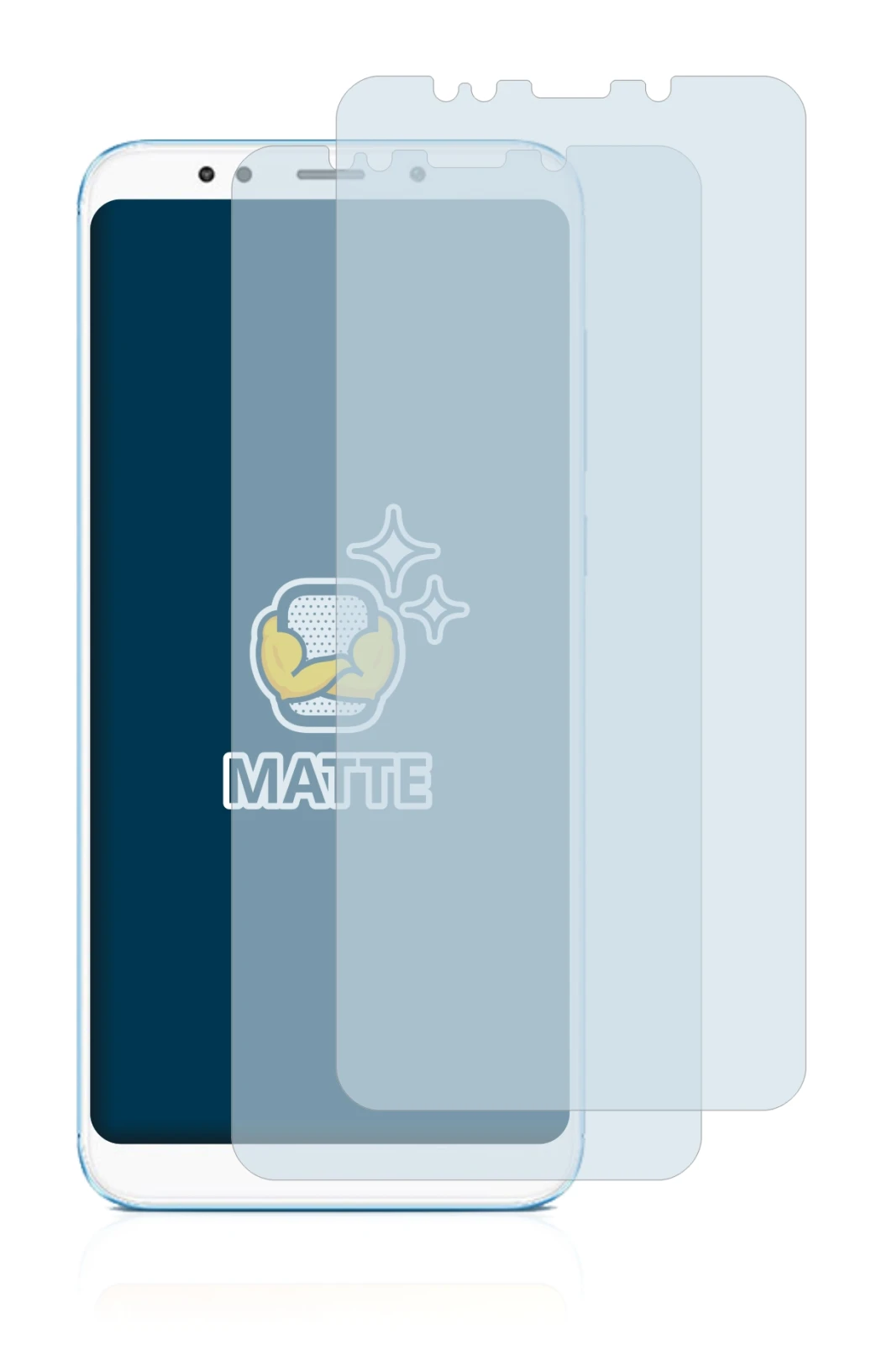 Imagen del dispositivo Xiaomi Redmi 5 Plus con una amplia variedad de protectores de pantalla.