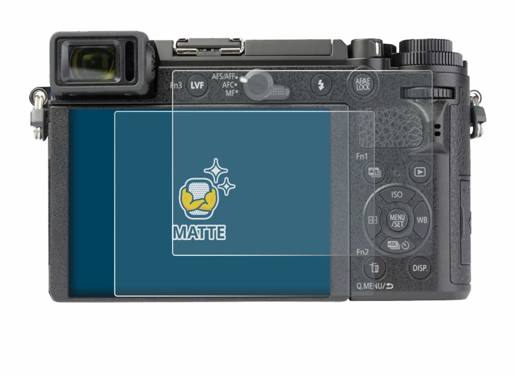 Imagen del dispositivo Panasonic Lumix DC-GX9 con una amplia variedad de protectores de pantalla.