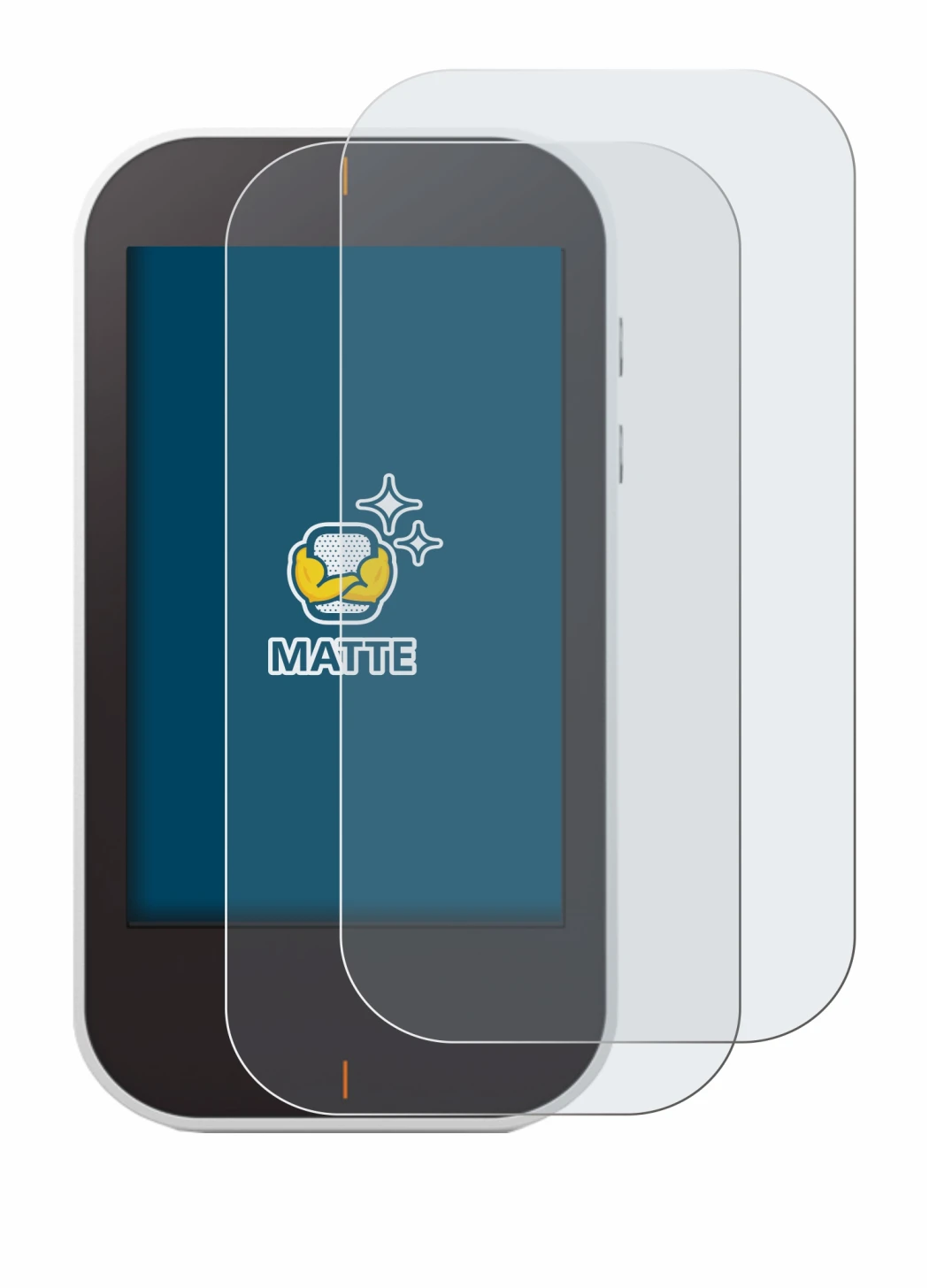 Imagen del dispositivo Garmin Approach G80 con una amplia variedad de protectores de pantalla.