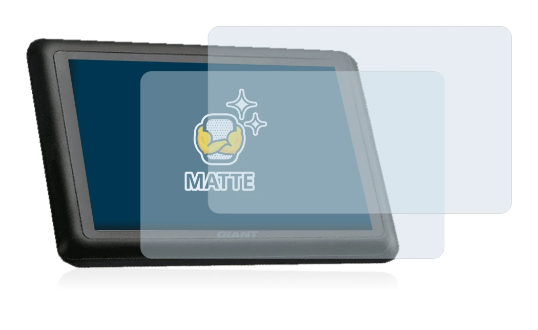 Imagen del dispositivo Giant RideControl Charge con una amplia variedad de protectores de pantalla.