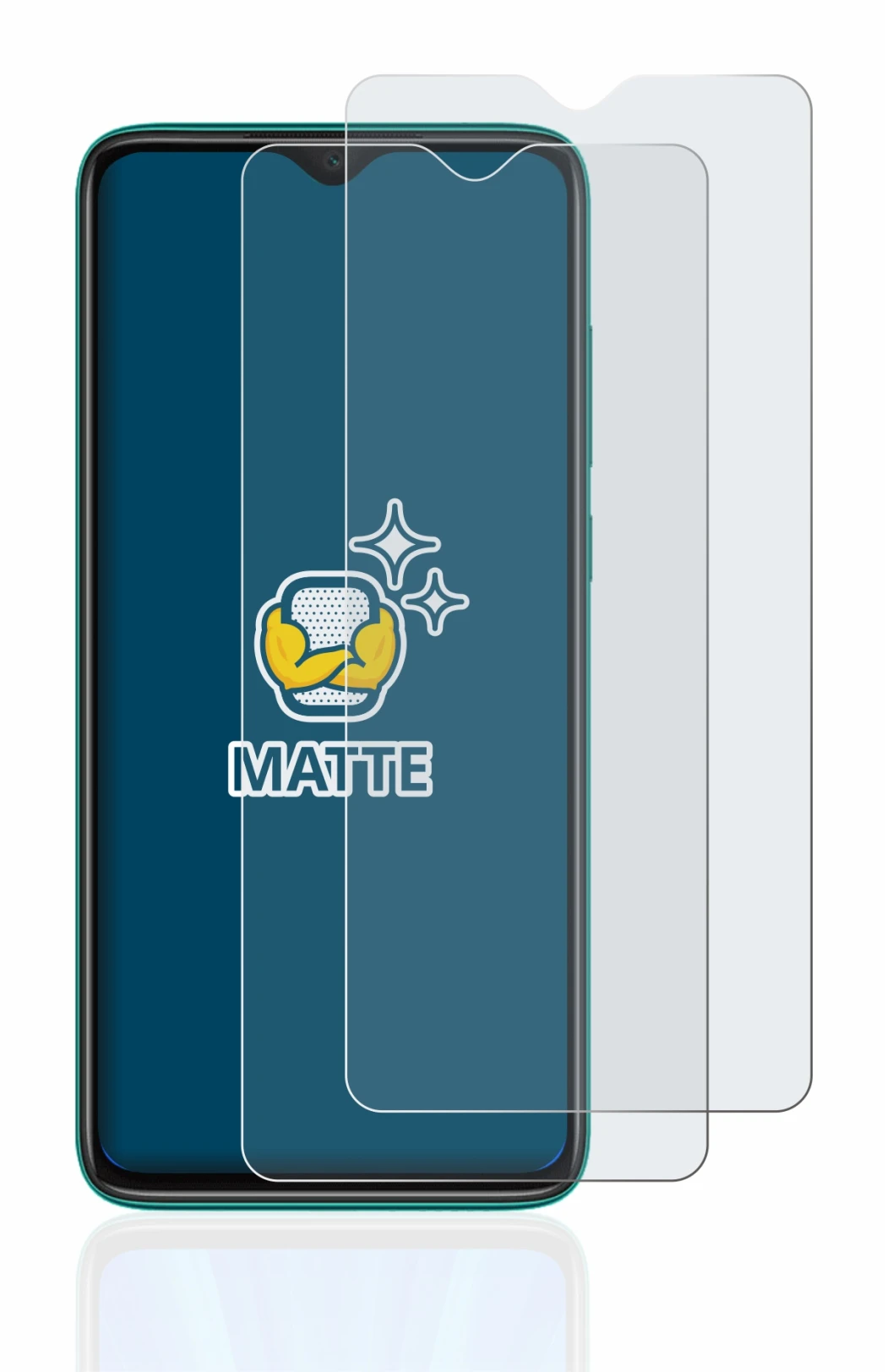 Imagen del dispositivo Xiaomi Redmi Note 8 Pro con una amplia variedad de protectores de pantalla.