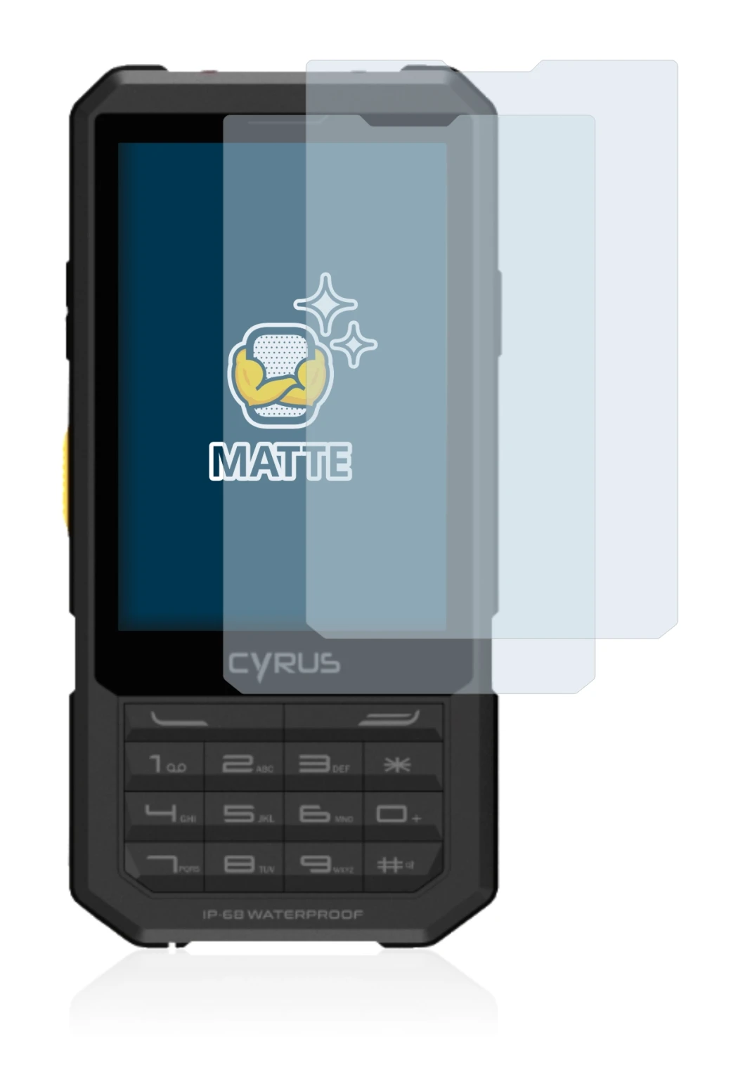 Imagen del dispositivo Cyrus CM 17 Hybrid con una amplia variedad de protectores de pantalla.
