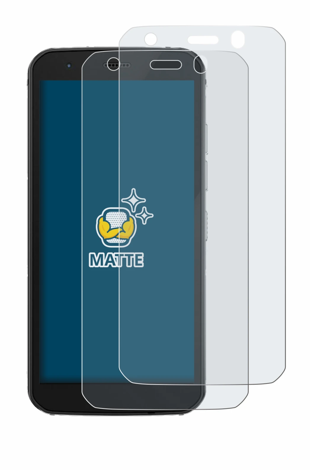 Imagen del dispositivo Caterpillar Cat S52 con una amplia variedad de protectores de pantalla.