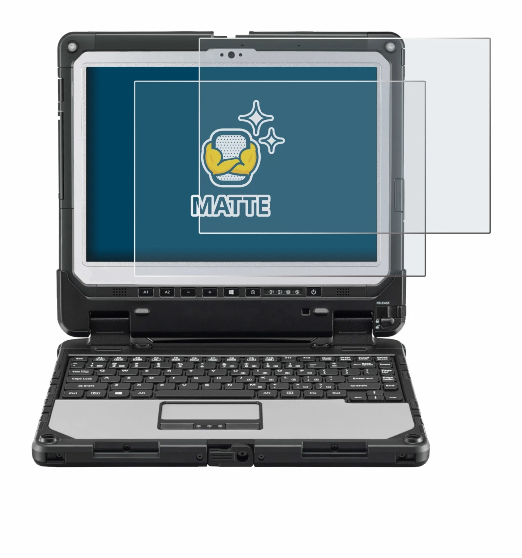 Imagen del dispositivo Panasonic Toughbook CF-33 con una amplia variedad de protectores de pantalla.