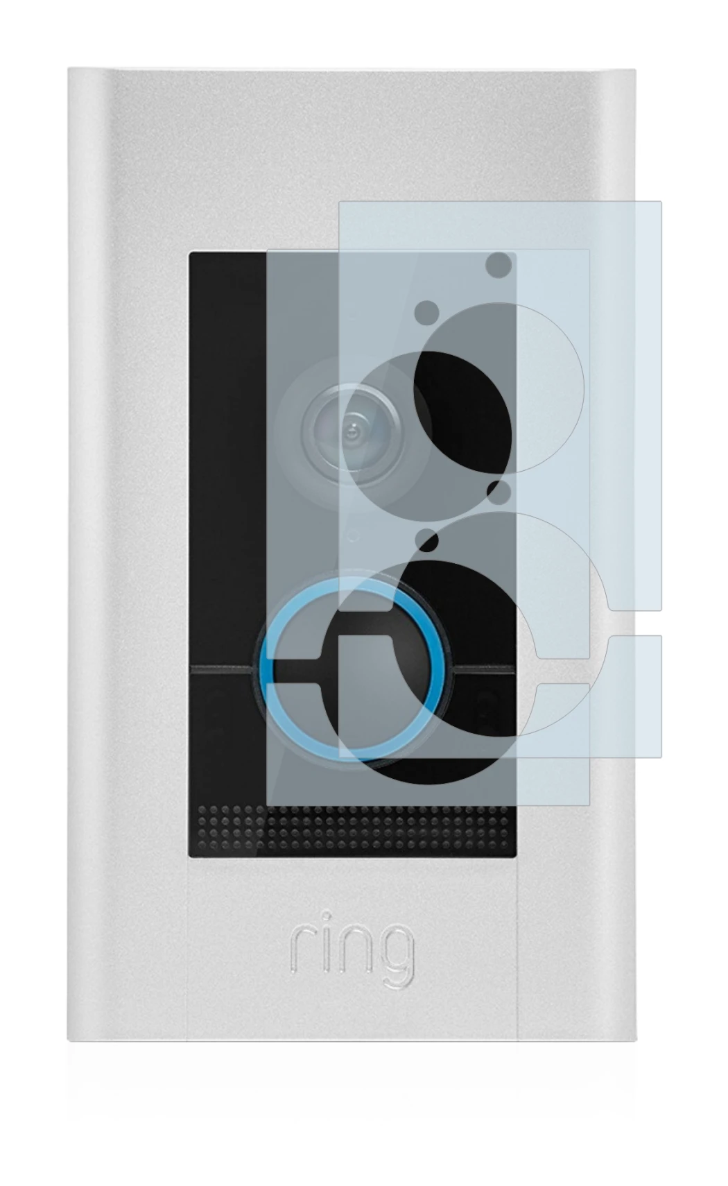 Imagen del dispositivo Ring Video Doorbell Elite con una amplia variedad de protectores de pantalla.