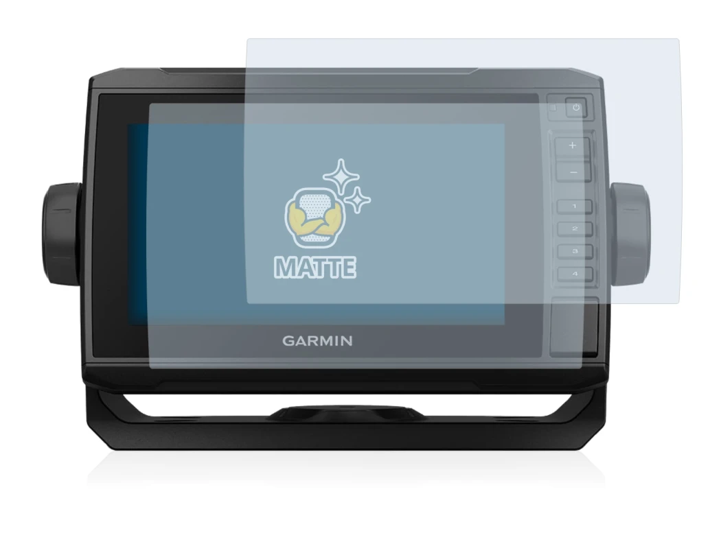 Imagen del dispositivo Garmin ECHOMAP UHD 72cv con una amplia variedad de protectores de pantalla.