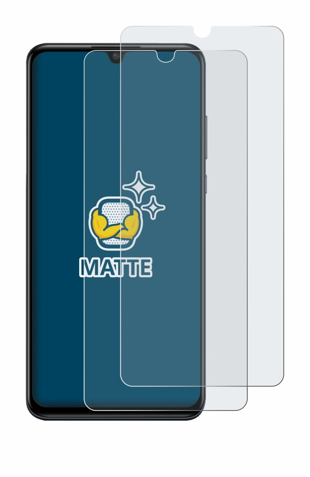 Imagen del dispositivo Huawei P30 lite New Edition con una amplia variedad de protectores de pantalla.
