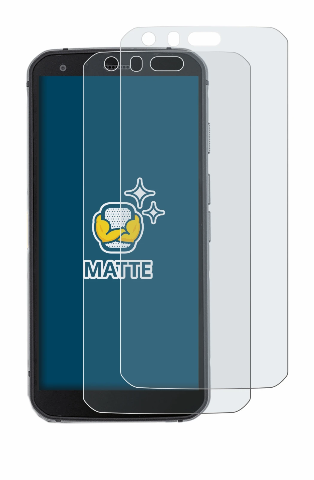 Imagen del dispositivo Caterpillar Cat S62 Pro con una amplia variedad de protectores de pantalla.