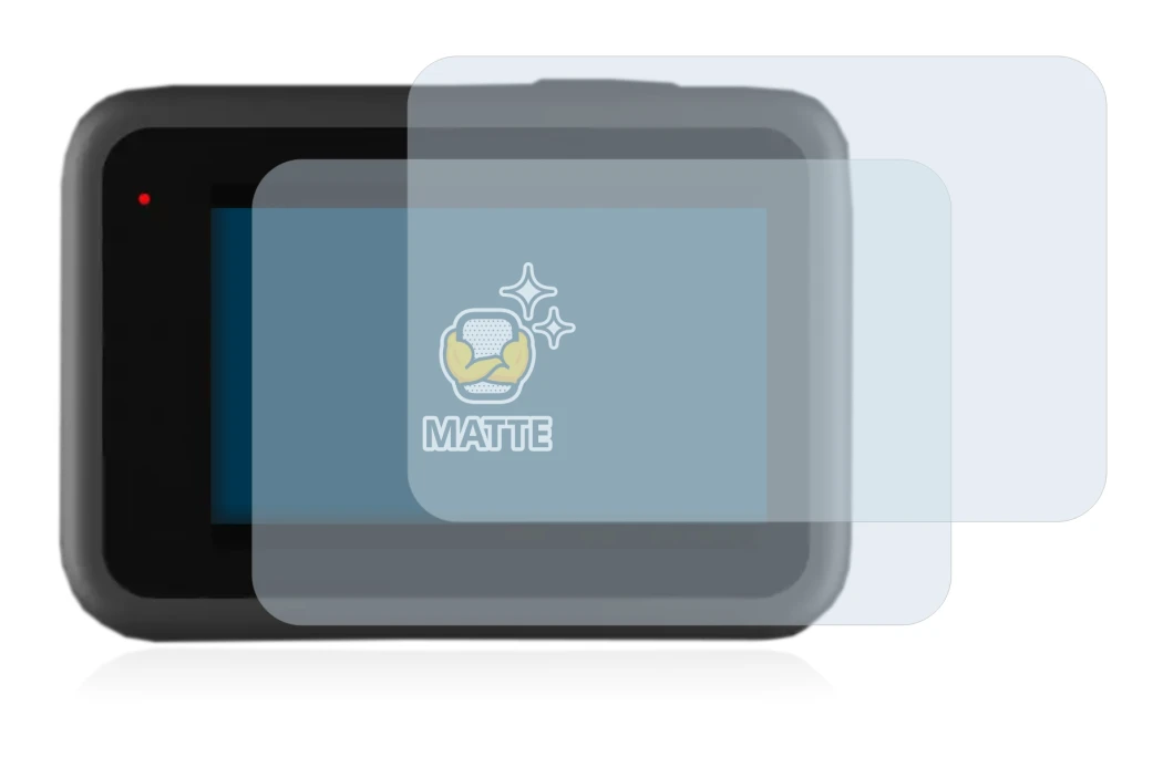 Imagen del dispositivo GoPro Hero 9 Black con una amplia variedad de protectores de pantalla.