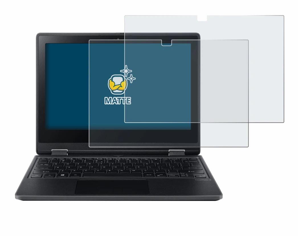 Imagen del dispositivo Acer TravelMate Spin B3 con una amplia variedad de protectores de pantalla.