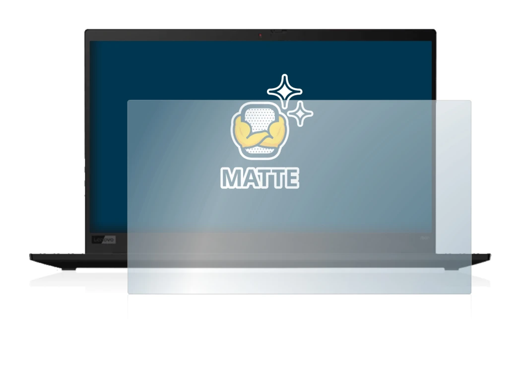 Imagen del dispositivo Lenovo ThinkPad X1 Carbon (8a Gen.) con una amplia variedad de protectores de pantalla.