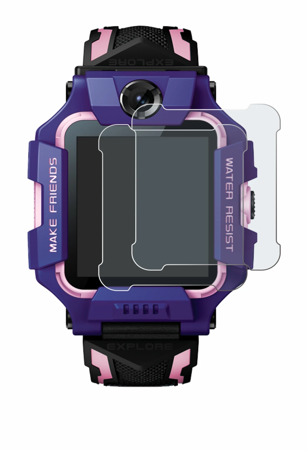 Imagen del dispositivo Imoo Watch Phone Z6 con una amplia variedad de protectores de pantalla.