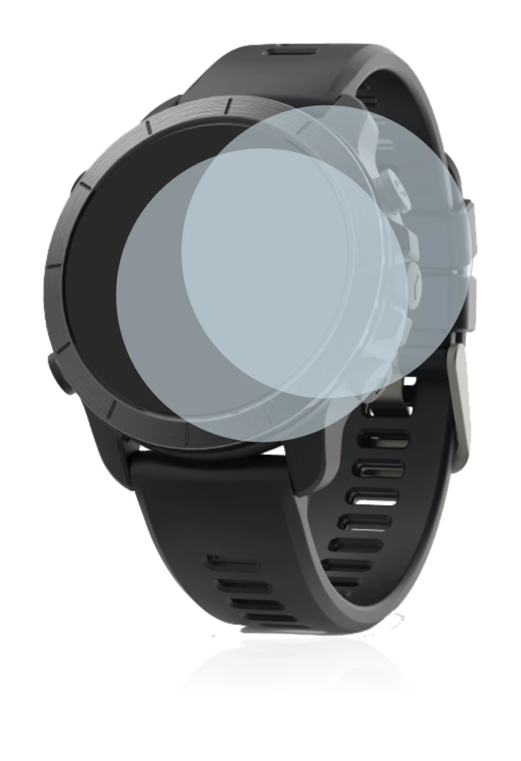 Imagen del dispositivo Wahoo Elemnt Rival con una amplia variedad de protectores de pantalla.