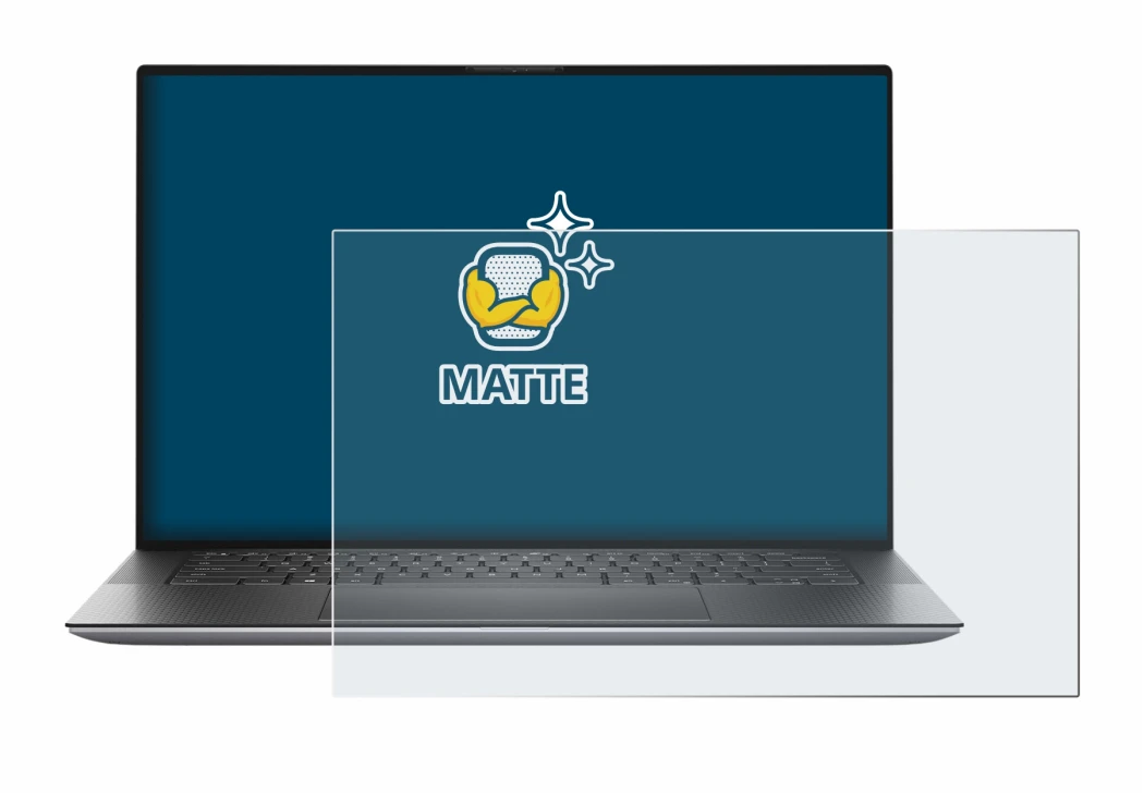 Imagen del dispositivo Dell Precision 15 5550 con una amplia variedad de protectores de pantalla.