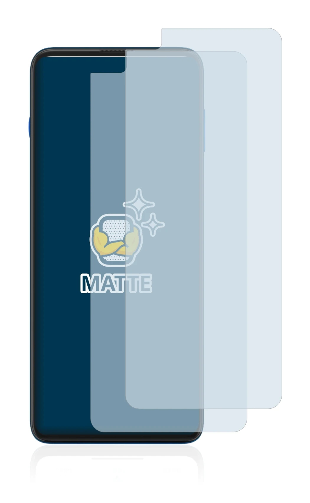 Imagen del dispositivo Motorola Moto G100 con una amplia variedad de protectores de pantalla.