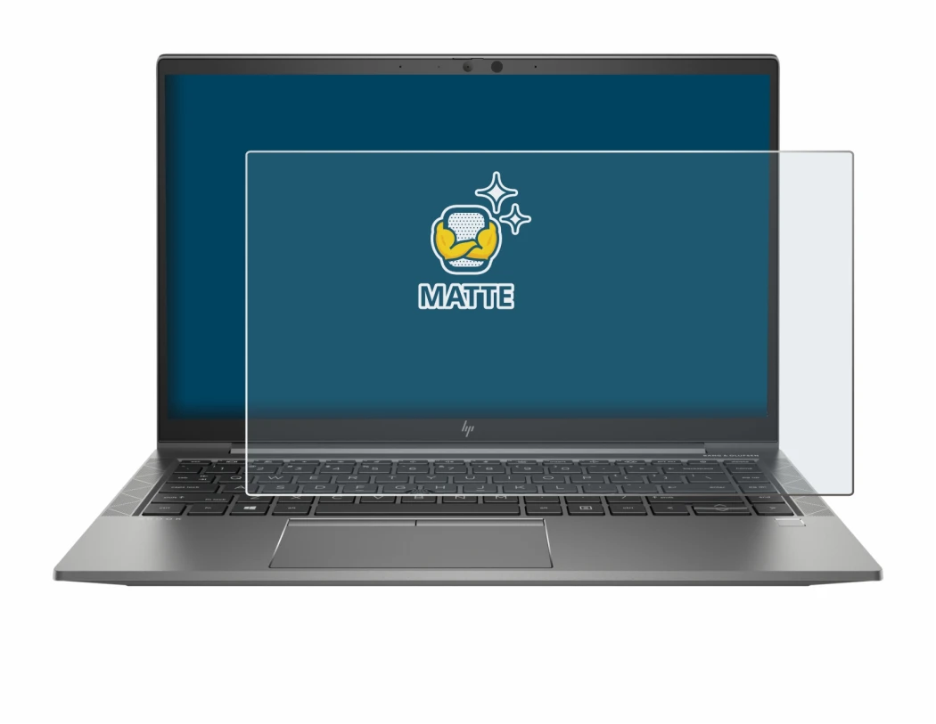 Imagen del dispositivo HP ZBook Firefly 14 G8 con una amplia variedad de protectores de pantalla.