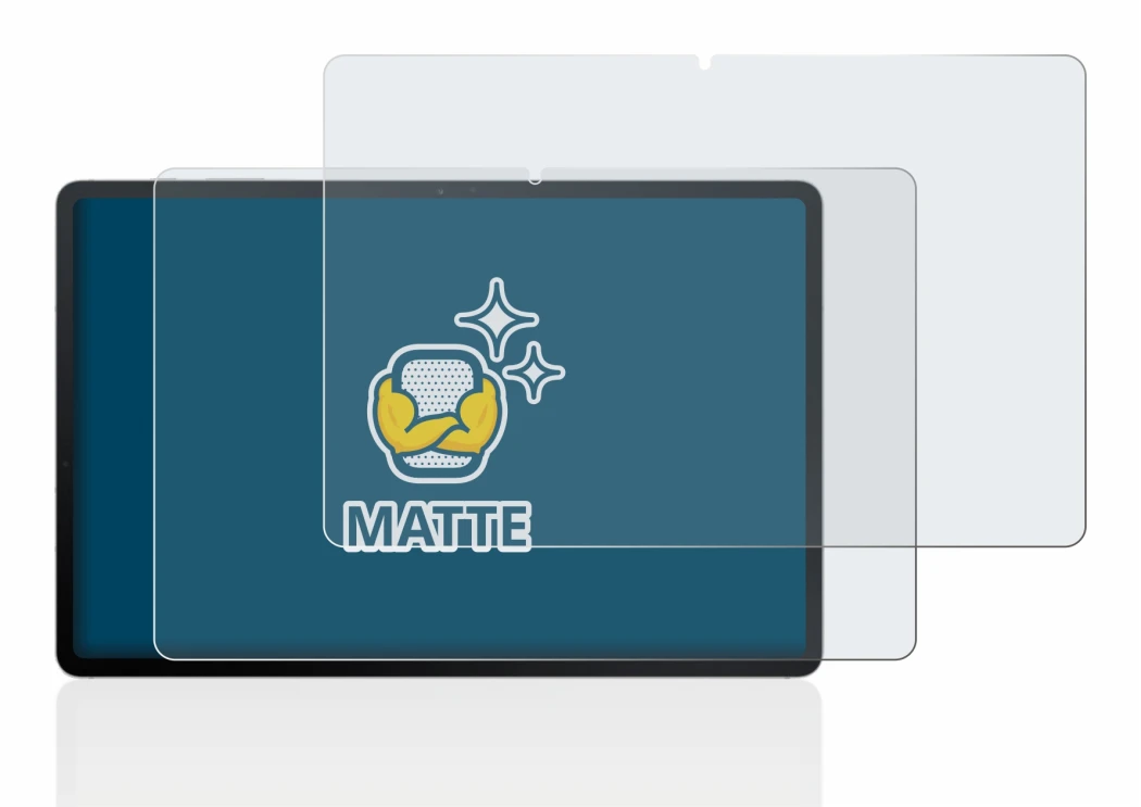 Imagen del dispositivo Samsung Galaxy Tab S7 FE (Formato Apaisado) con una amplia variedad de protectores de pantalla.