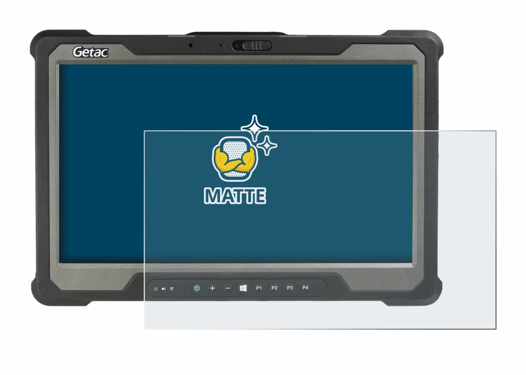 Imagen del dispositivo Getac A140 con una amplia variedad de protectores de pantalla.