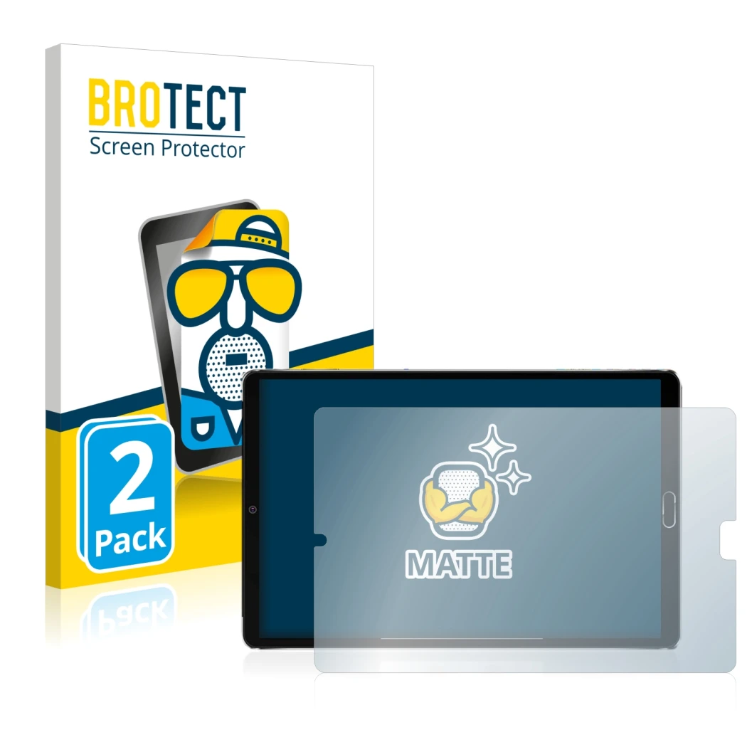 Parte frontal de un envase de producto con el logotipo de la marca BROTECT. Al lado se muestra el dispositivo Goodtel G2 con s