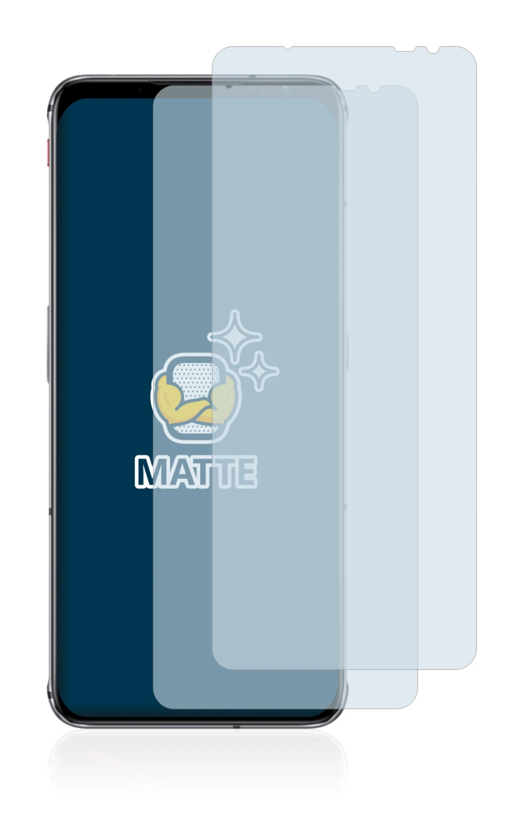 Imagen del dispositivo ZTE Nubia Red Magic 6s Pro con una amplia variedad de protectores de pantalla.