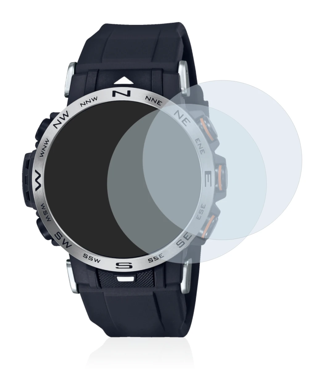 Imagen del dispositivo Casio Pro Trek PRW-30-1AER con una amplia variedad de protectores de pantalla.