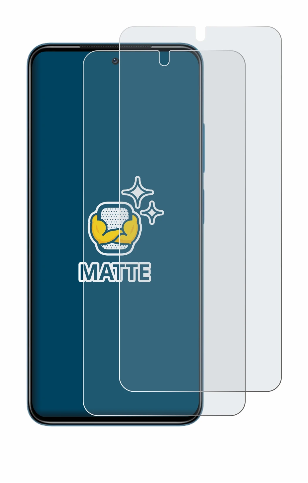 Imagen del dispositivo Xiaomi Redmi Note 11 con una amplia variedad de protectores de pantalla.