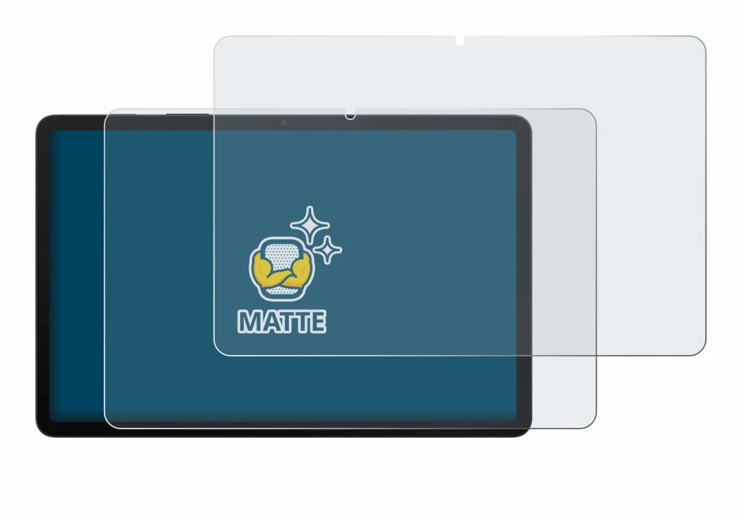 Imagen del dispositivo Samsung Galaxy Tab S8 5G con una amplia variedad de protectores de pantalla.