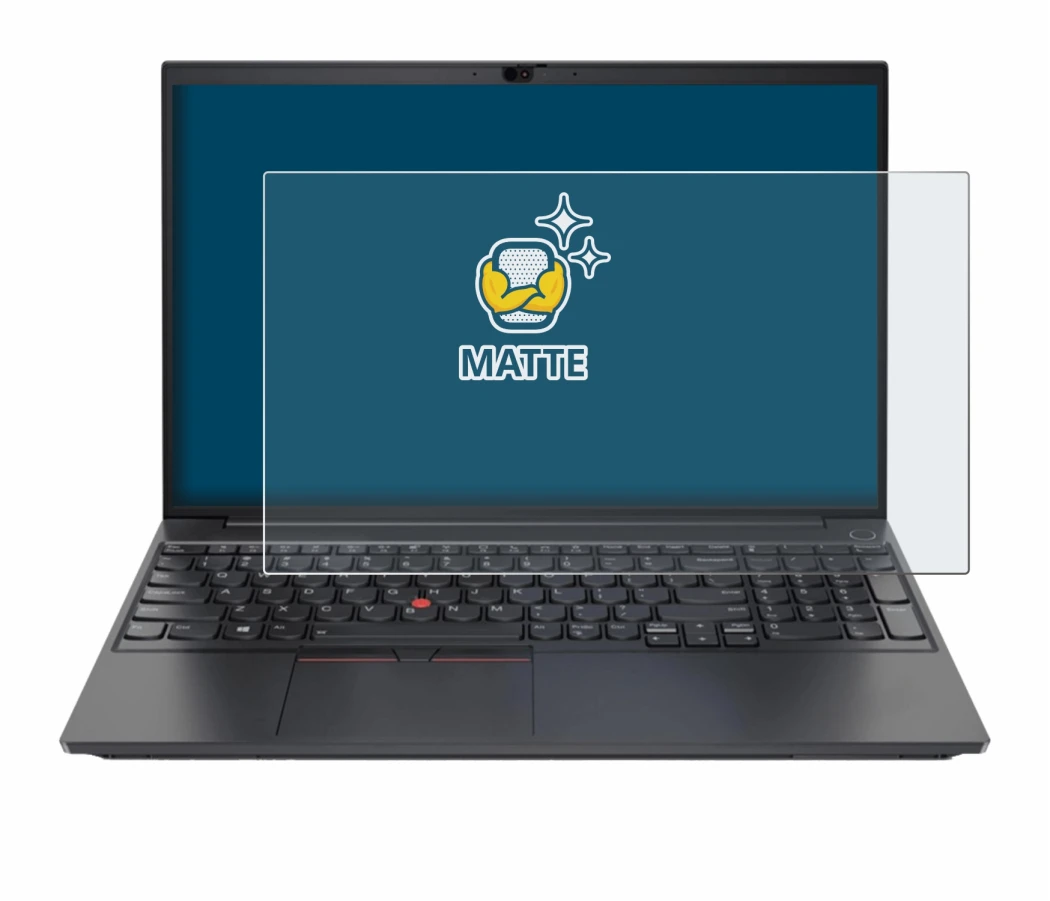 Imagen del dispositivo Lenovo ThinkPad E15 Gen 2 con una amplia variedad de protectores de pantalla.