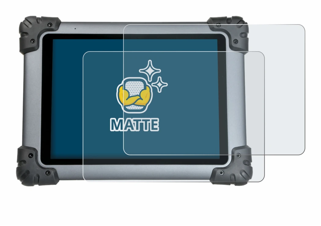 Imagen del dispositivo Autel MaxiSys MS908S con una amplia variedad de protectores de pantalla.