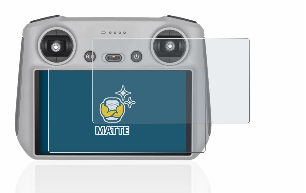 Imagen del dispositivo DJI RC Controller con una amplia variedad de protectores de pantalla.