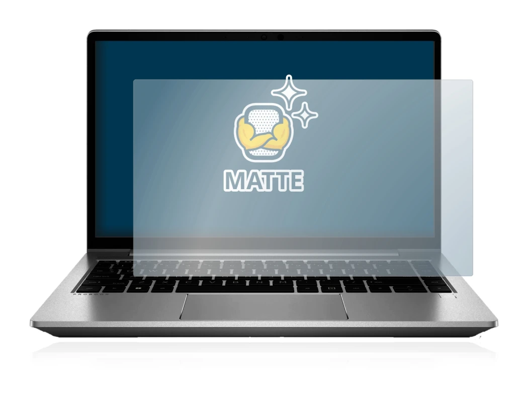 Imagen del dispositivo HP ProBook 640 G8 con una amplia variedad de protectores de pantalla.