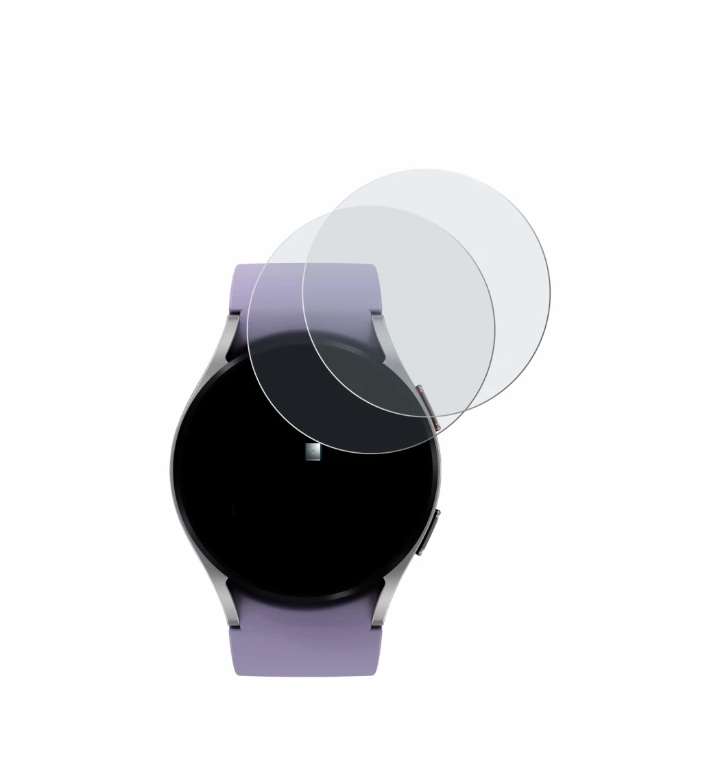 Imagen del dispositivo Samsung Galaxy Watch 5 (40mm) con una amplia variedad de protectores de pantalla.
