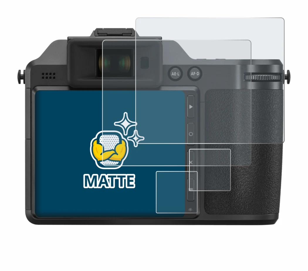 Imagen del dispositivo Hasselblad X2D 100C con una amplia variedad de protectores de pantalla.